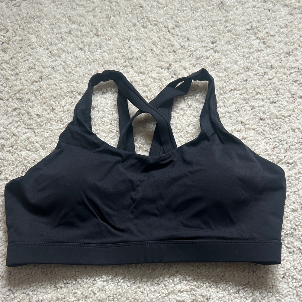 Women's Black Sports Bra